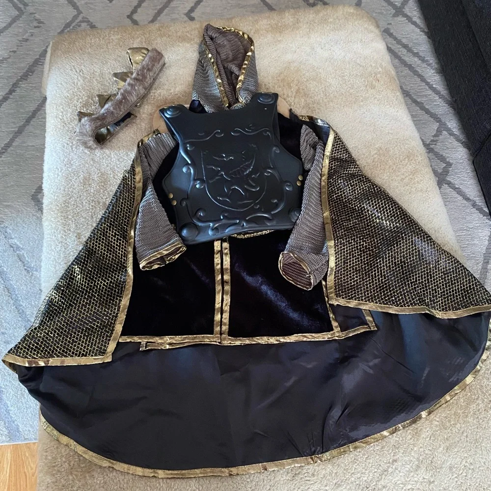Pottery barn knight kids costume